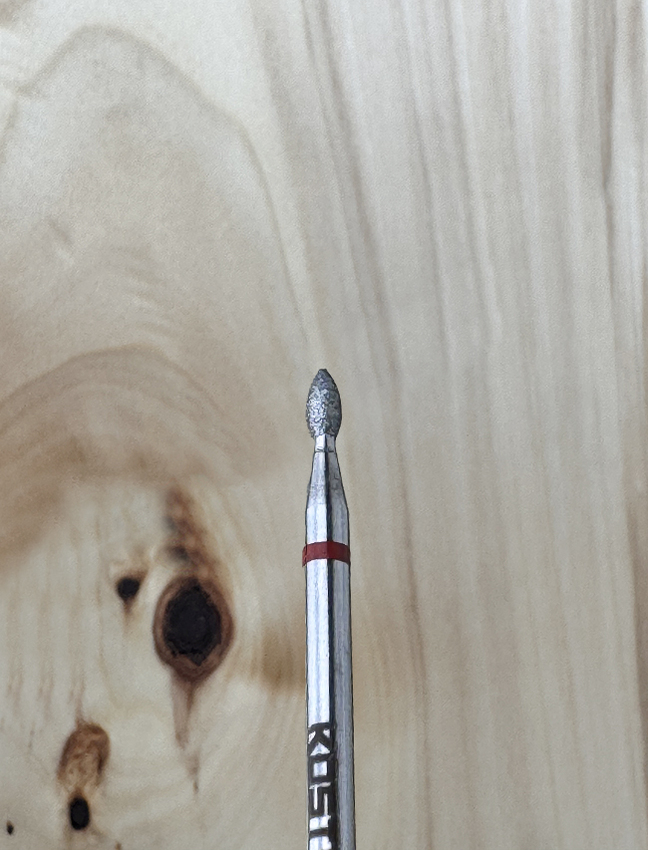 Diamant Bit Picatura Rosie - 1.8 mm